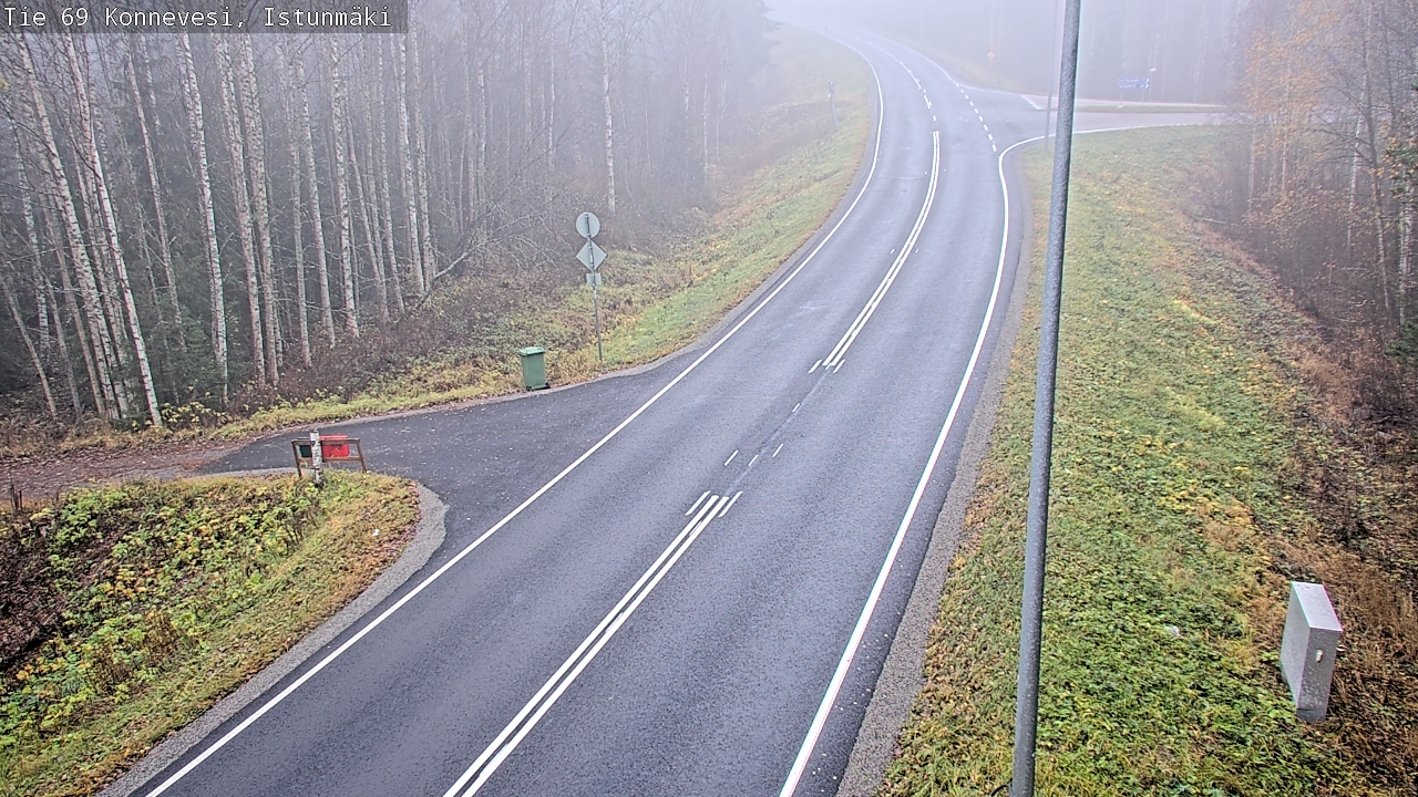 Kelikamerat Kuva Tie 69 Konnevesi, Istunmäki, Konnevesi, Keski-Suomi