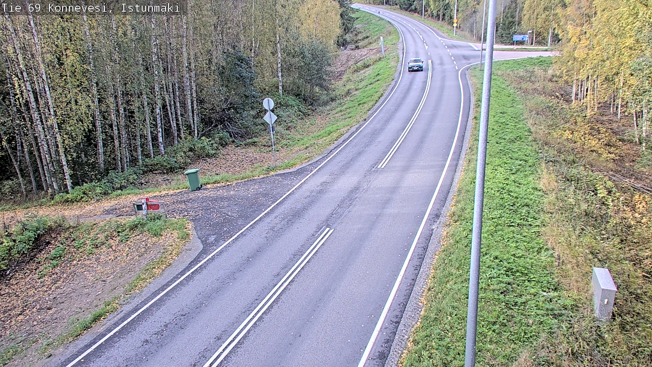Kelikamerat Kuva Tie 69 Konnevesi, Istunmäki, Konnevesi, Keski-Suomi