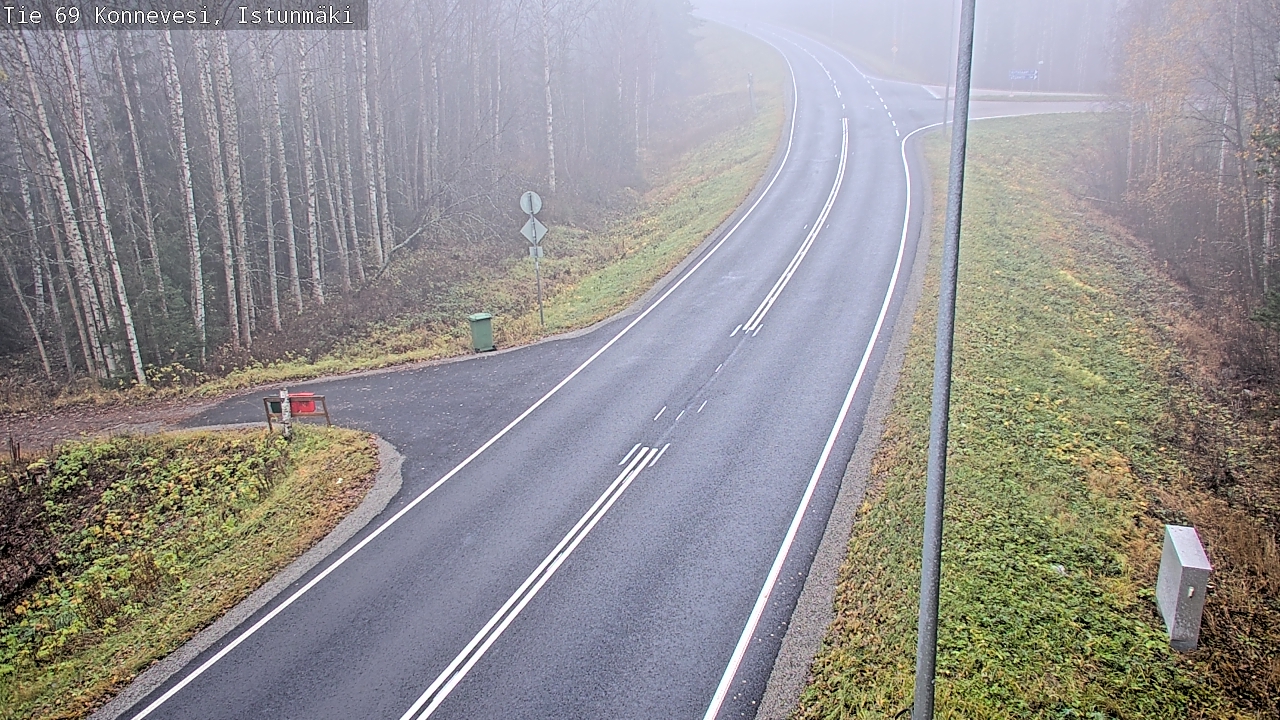 Kelikamerat Kuva Tie 69 Konnevesi, Istunmäki, Konnevesi, Keski-Suomi