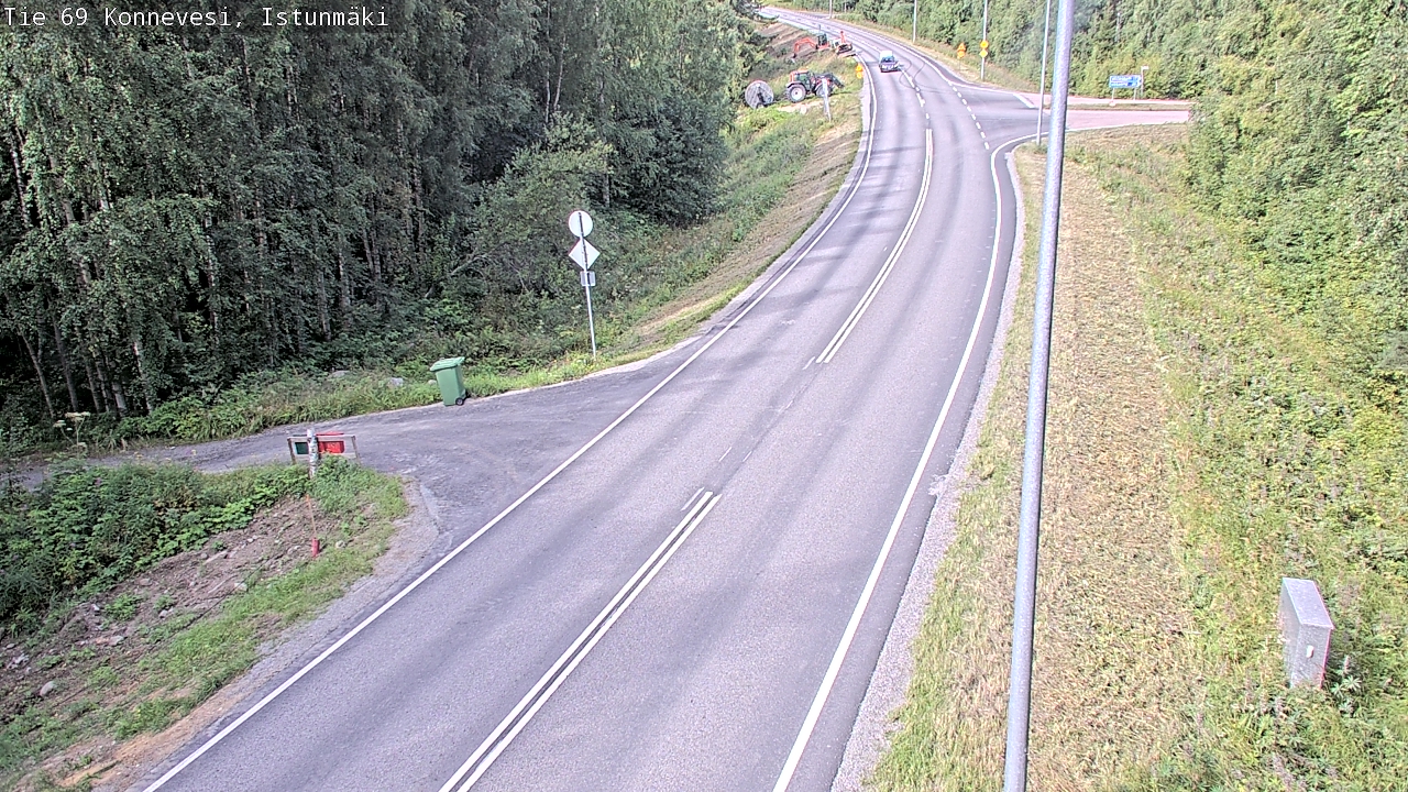 Kelikamerat Kuva Tie 69 Konnevesi, Istunmäki, Konnevesi, Keski-Suomi