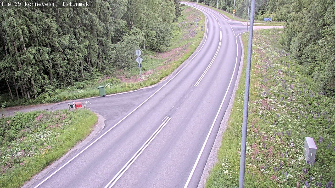Kelikamerat Kuva Tie 69 Konnevesi, Istunmäki, Konnevesi, Keski-Suomi