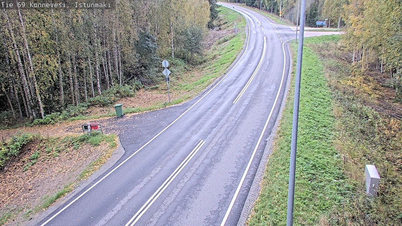 Kelikamerat Kuva Tie 69 Konnevesi, Istunmäki, Konnevesi, Keski-Suomi