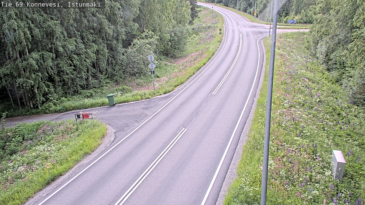 Kelikamerat Kuva Tie 69 Konnevesi, Istunmäki, Konnevesi, Keski-Suomi