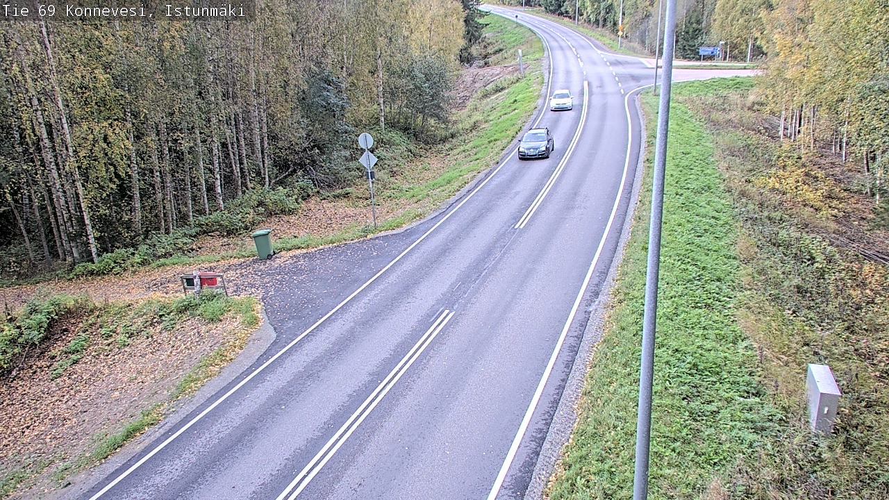 Kelikamerat Kuva Tie 69 Konnevesi, Istunmäki, Konnevesi, Keski-Suomi