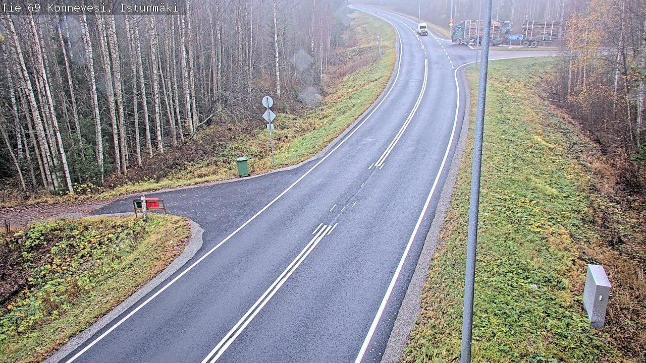 Kelikamerat Kuva Tie 69 Konnevesi, Istunmäki, Konnevesi, Keski-Suomi