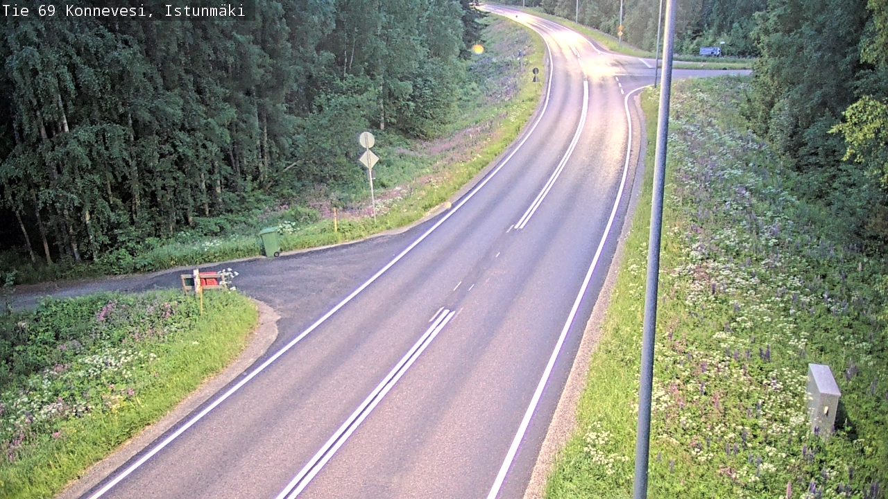 Kelikamerat Kuva Tie 69 Konnevesi, Istunmäki, Konnevesi, Keski-Suomi