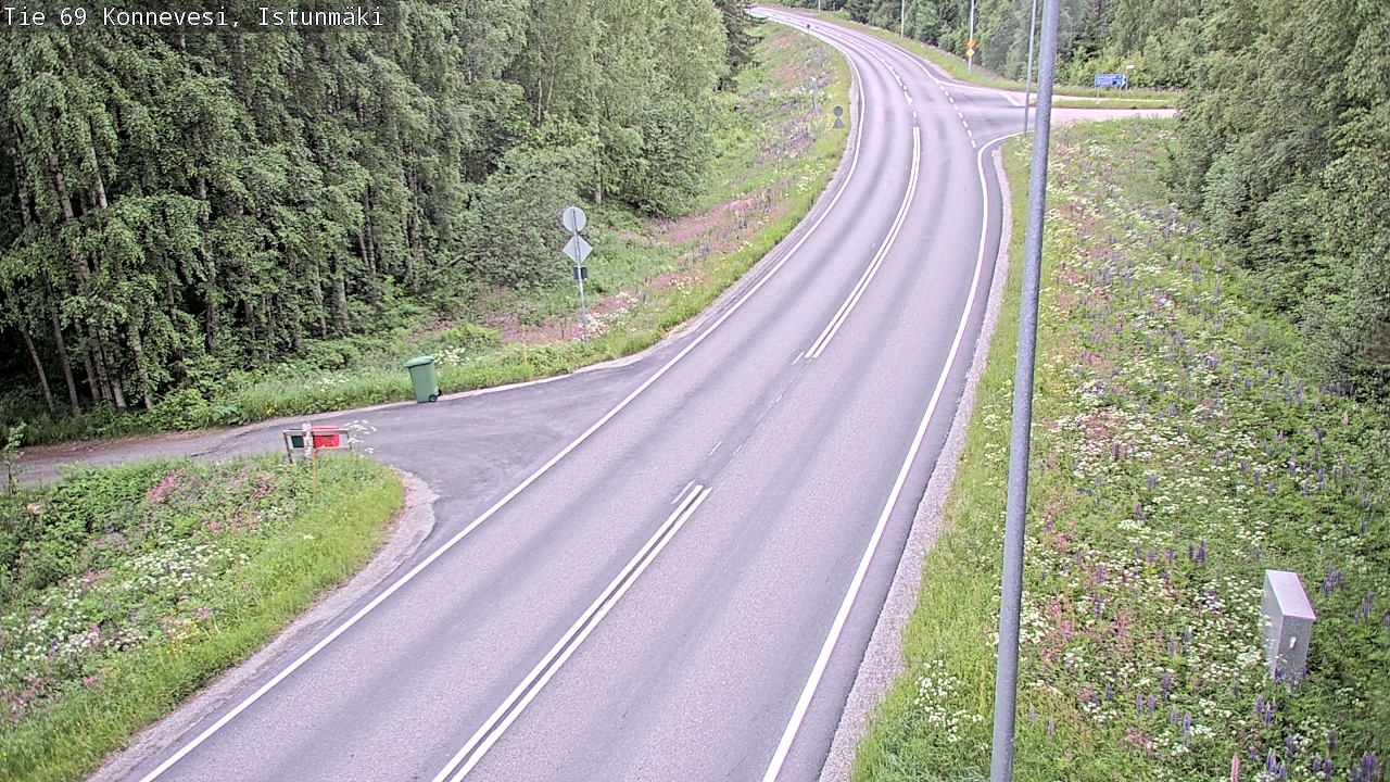 Kelikamerat Kuva Tie 69 Konnevesi, Istunmäki, Konnevesi, Keski-Suomi