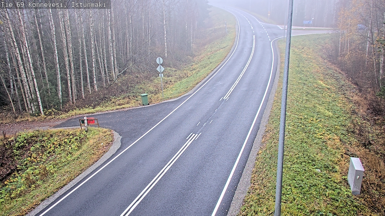 Kelikamerat Kuva Tie 69 Konnevesi, Istunmäki, Konnevesi, Keski-Suomi