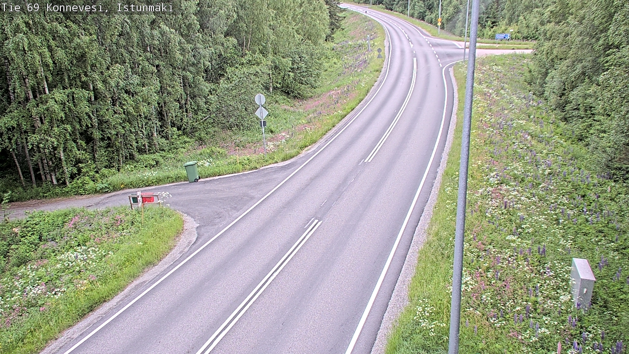 Kelikamerat Kuva Tie 69 Konnevesi, Istunmäki, Konnevesi, Keski-Suomi