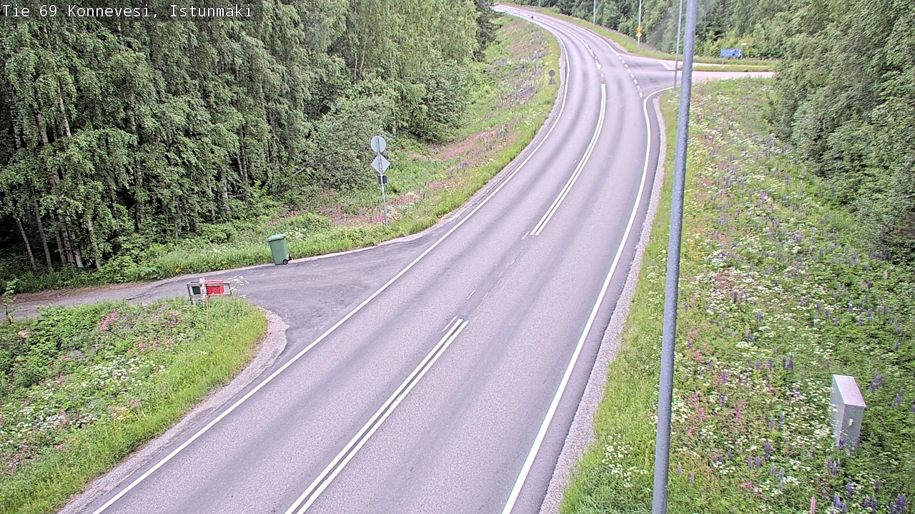Kelikamerat Kuva Tie 69 Konnevesi, Istunmäki, Konnevesi, Keski-Suomi