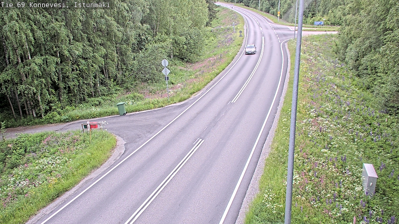 Kelikamerat Kuva Tie 69 Konnevesi, Istunmäki, Konnevesi, Keski-Suomi