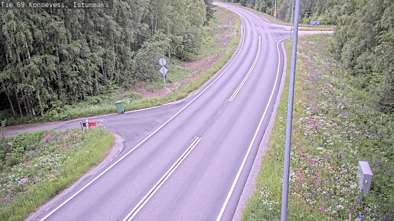 Kelikamerat Kuva Tie 69 Konnevesi, Istunmäki, Konnevesi, Keski-Suomi