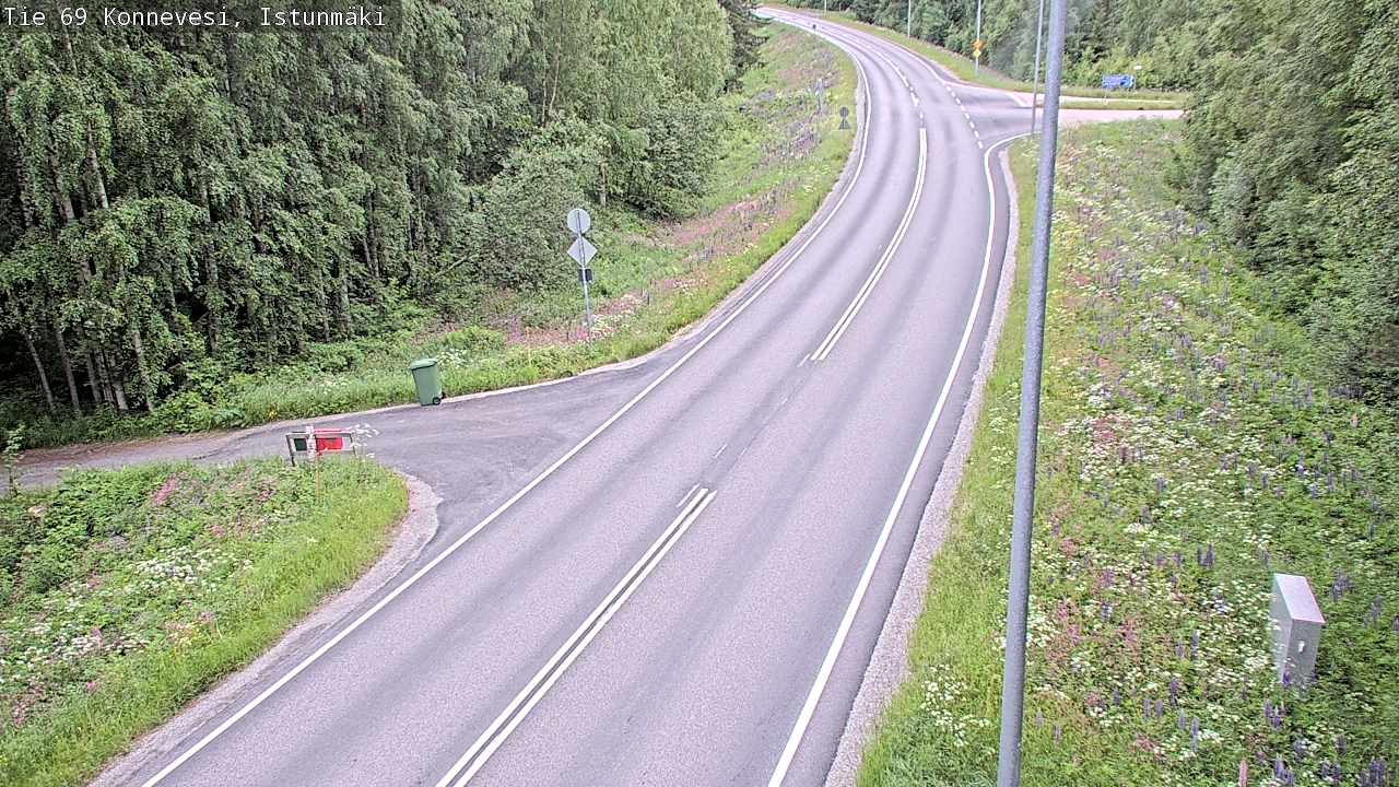 Kelikamerat Kuva Tie 69 Konnevesi, Istunmäki, Konnevesi, Keski-Suomi