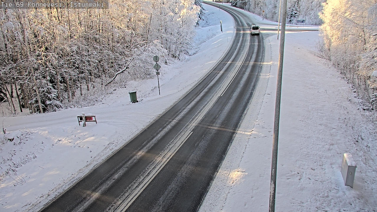 Weather Camera Image Road 69 Konnevesi, Istunmäki, Konnevesi, Keski-Suomi