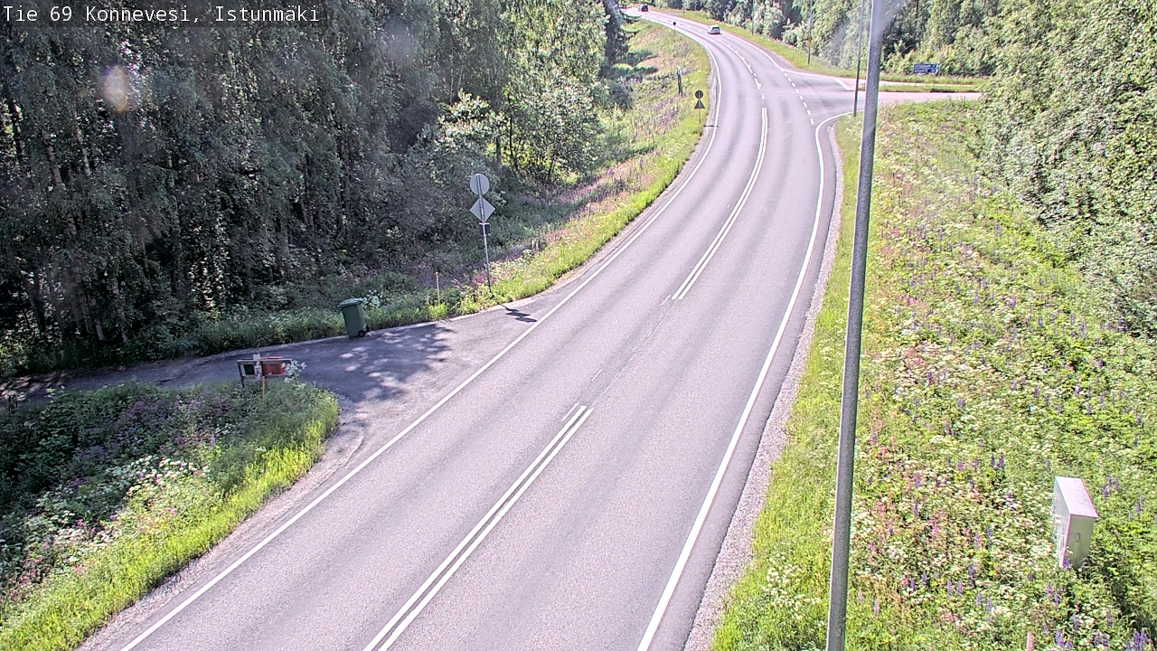 Kelikamerat Kuva Tie 69 Konnevesi, Istunmäki, Konnevesi, Keski-Suomi