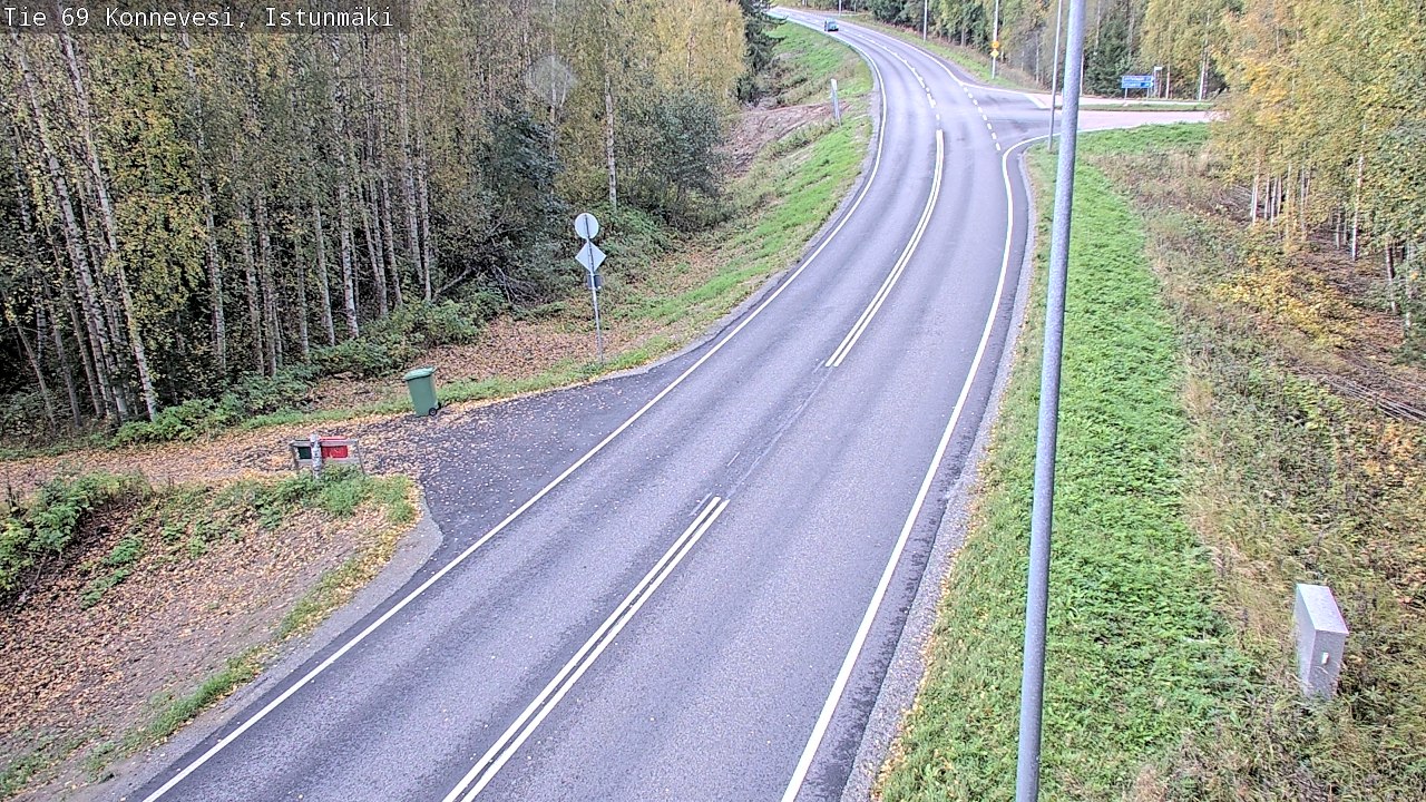 Kelikamerat Kuva Tie 69 Konnevesi, Istunmäki, Konnevesi, Keski-Suomi