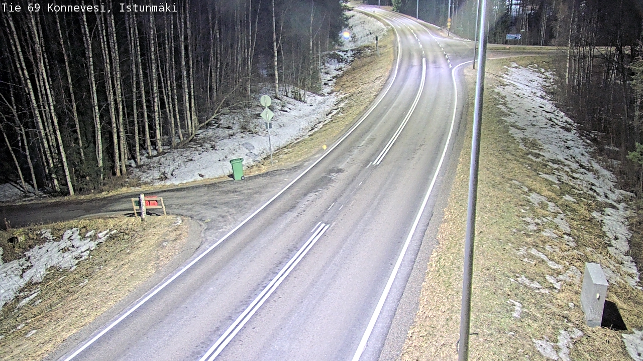 Weather Camera Image Road 69 Konnevesi, Istunmäki, Konnevesi, Keski-Suomi