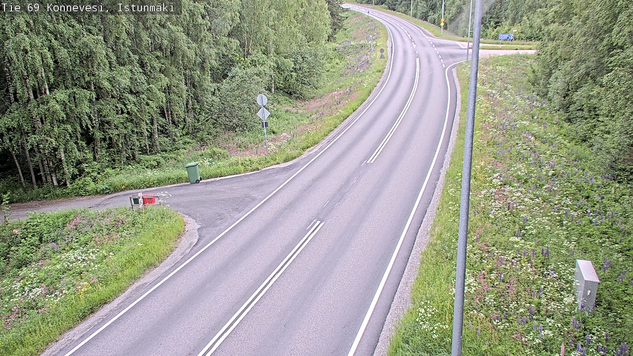 Kelikamerat Kuva Tie 69 Konnevesi, Istunmäki, Konnevesi, Keski-Suomi