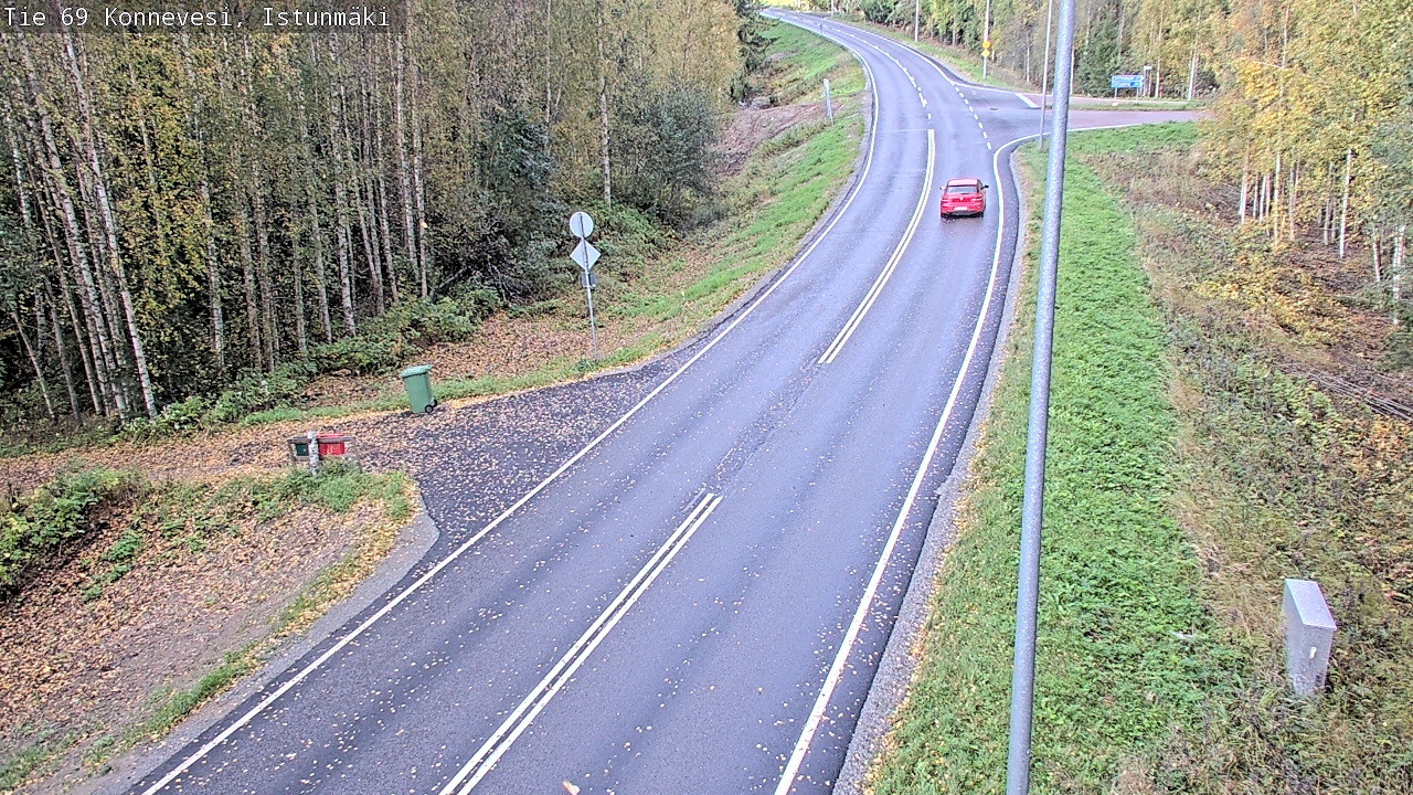 Kelikamerat Kuva Tie 69 Konnevesi, Istunmäki, Konnevesi, Keski-Suomi