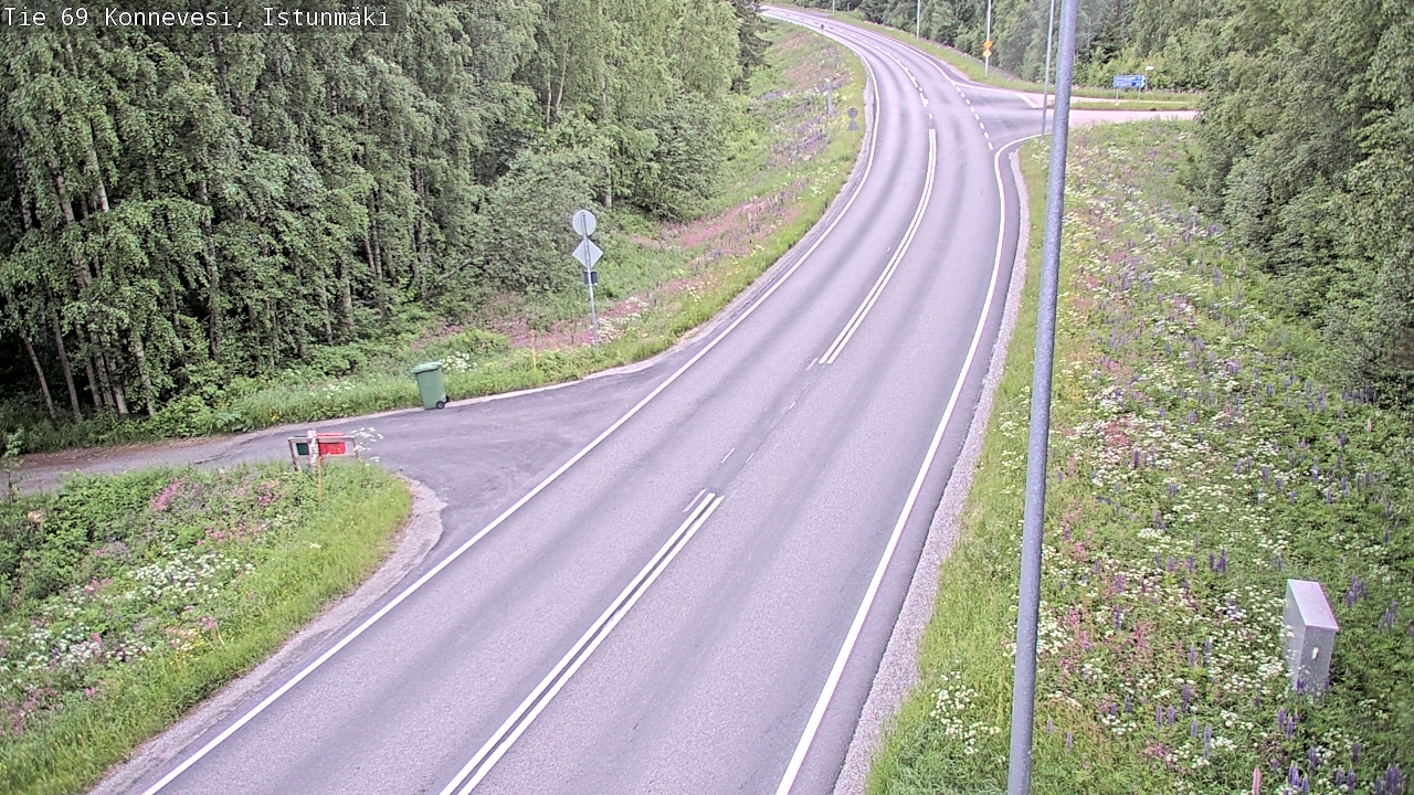Kelikamerat Kuva Tie 69 Konnevesi, Istunmäki, Konnevesi, Keski-Suomi
