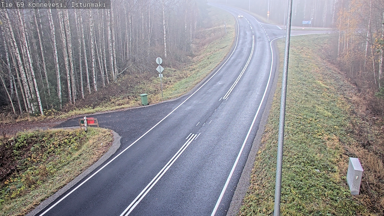 Kelikamerat Kuva Tie 69 Konnevesi, Istunmäki, Konnevesi, Keski-Suomi