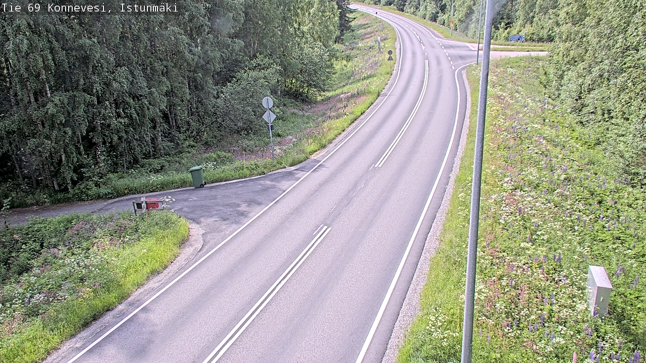 Kelikamerat Kuva Tie 69 Konnevesi, Istunmäki, Konnevesi, Keski-Suomi