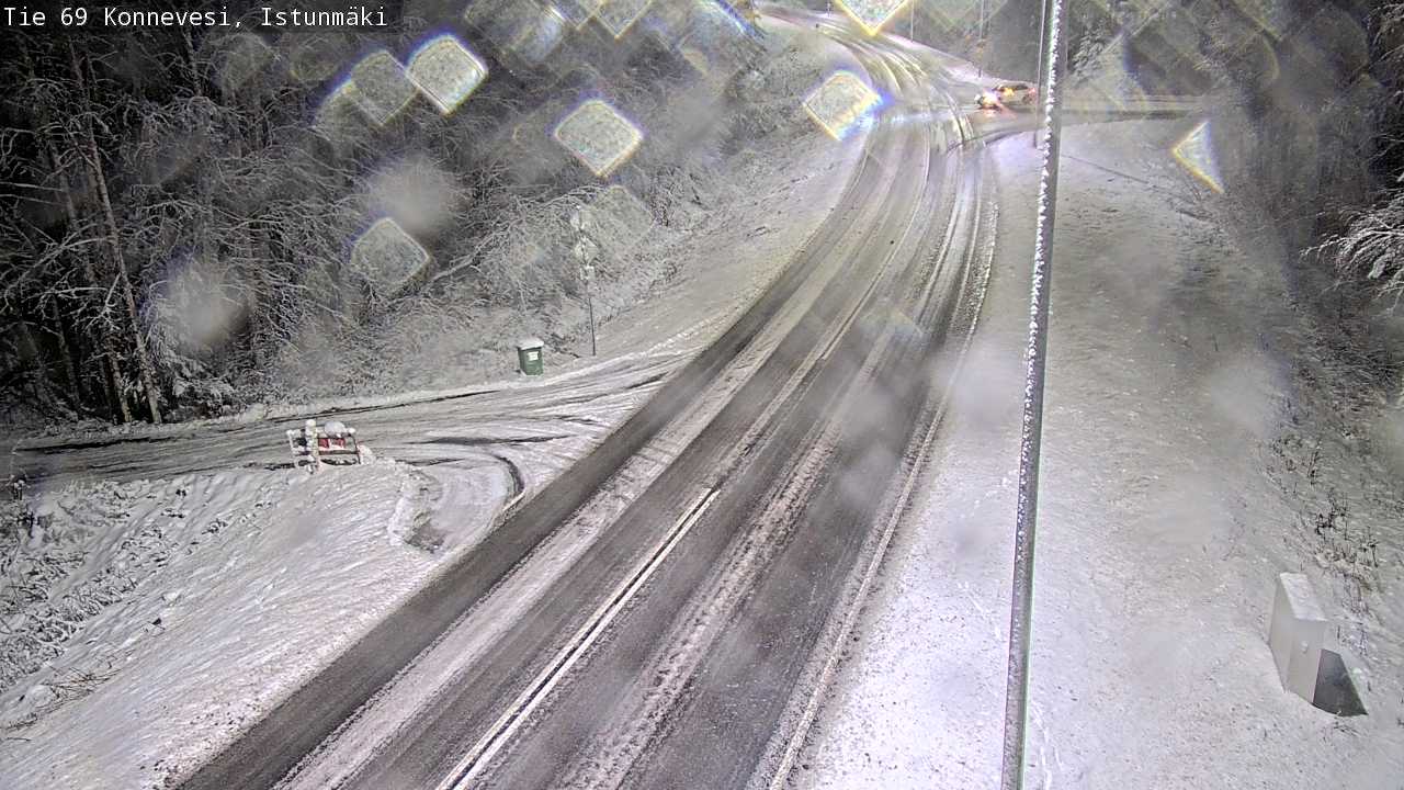 Weather Camera Image Väg 69 Konnevesi, Istunmäki, Konnevesi, Keski-Suomi