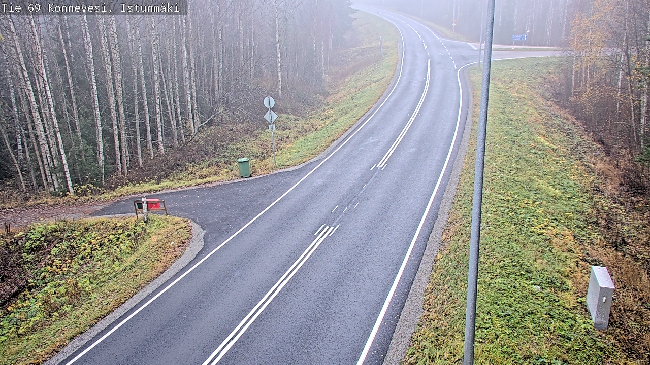 Kelikamerat Kuva Tie 69 Konnevesi, Istunmäki, Konnevesi, Keski-Suomi