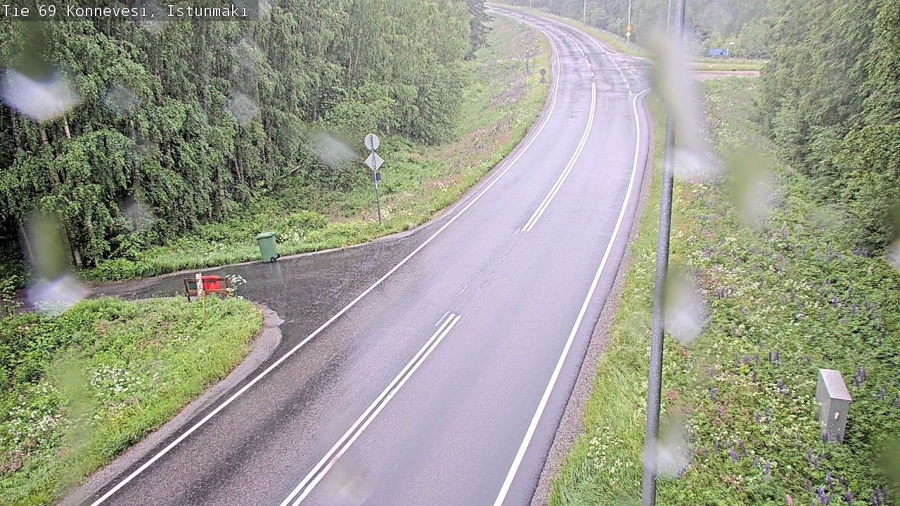 Weather Camera Image Road 69 Konnevesi, Istunmäki, Konnevesi, Keski-Suomi