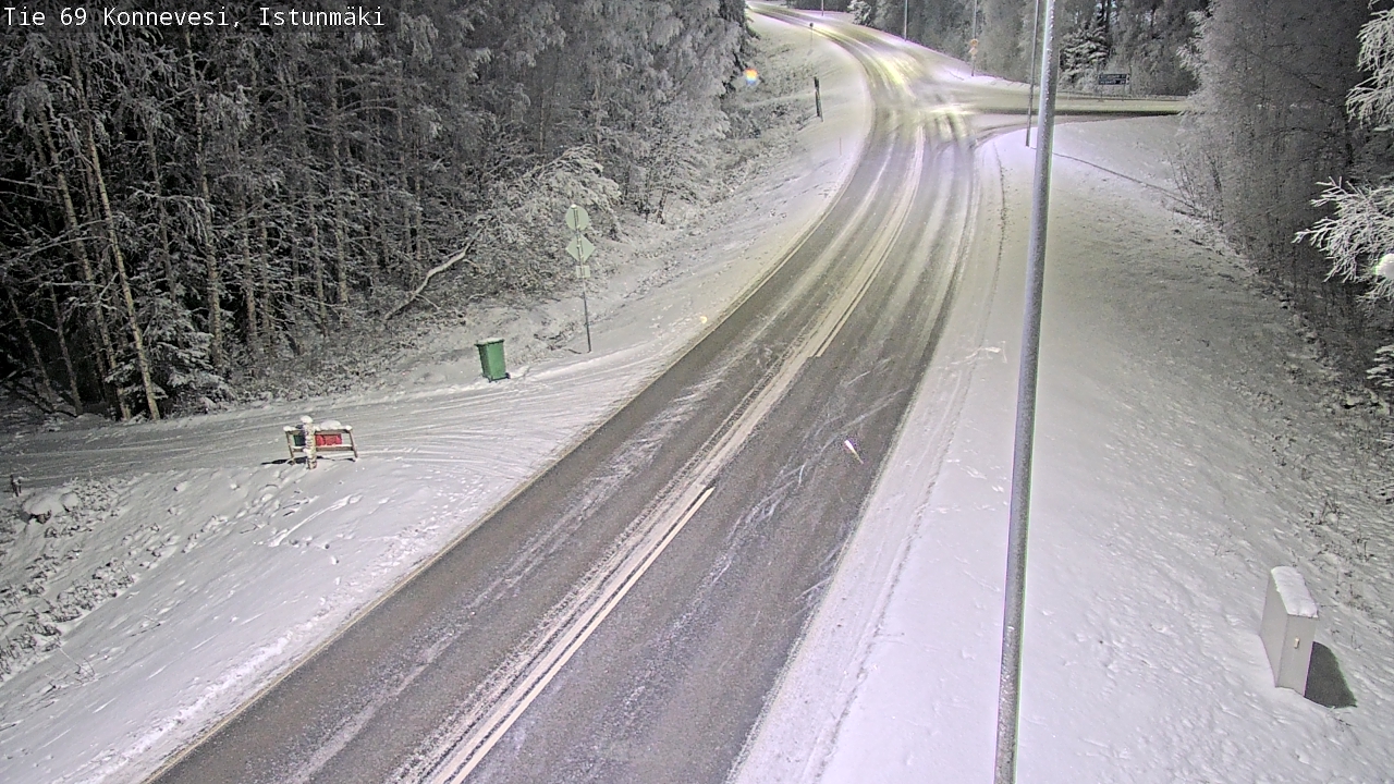 Kelikamerat Kuva Tie 69 Konnevesi, Istunmäki, Konnevesi, Keski-Suomi