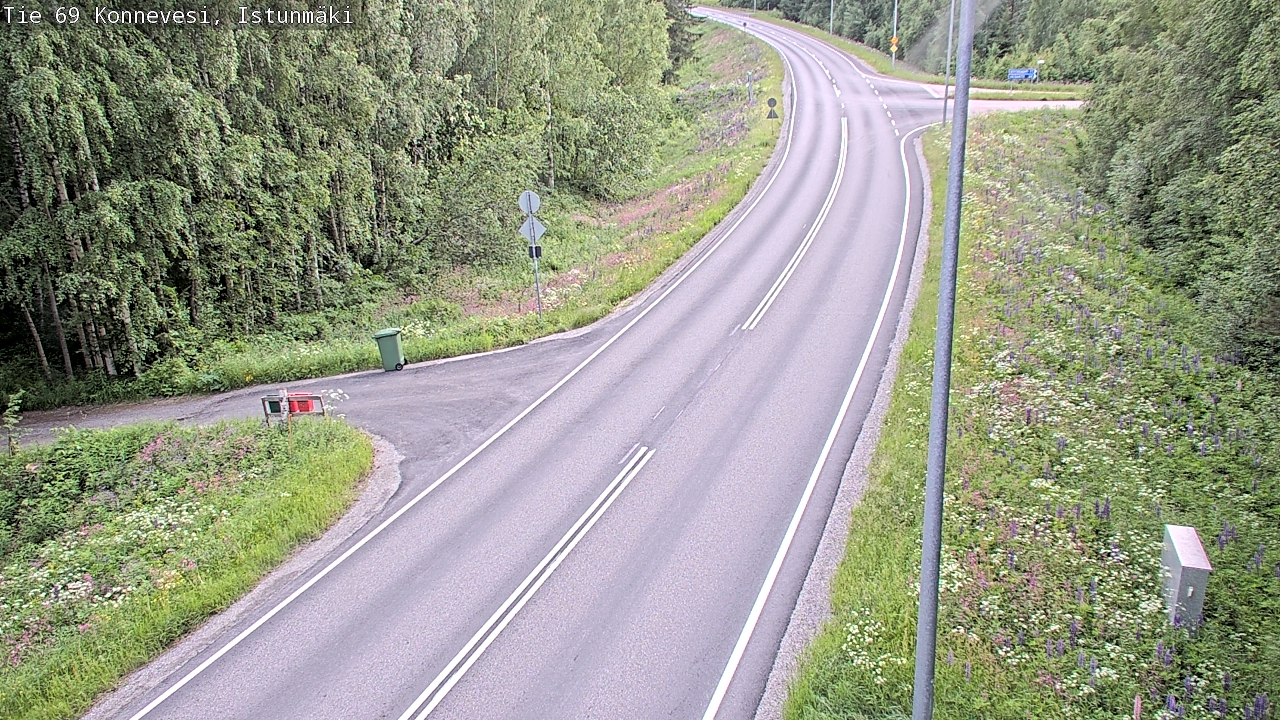 Kelikamerat Kuva Tie 69 Konnevesi, Istunmäki, Konnevesi, Keski-Suomi