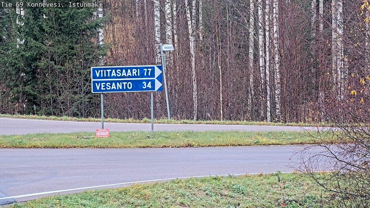 Kelikamerat Kuva Tie 69 Konnevesi, Istunmäki, Konnevesi, Keski-Suomi