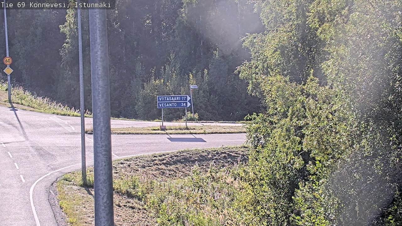 Kelikamerat Kuva Tie 69 Konnevesi, Istunmäki, Konnevesi, Keski-Suomi