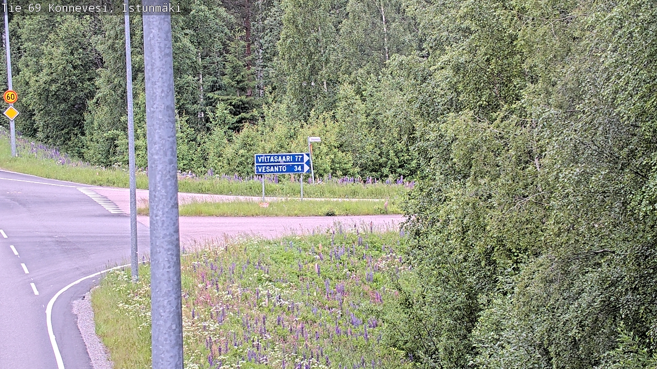 Kelikamerat Kuva Tie 69 Konnevesi, Istunmäki, Konnevesi, Keski-Suomi