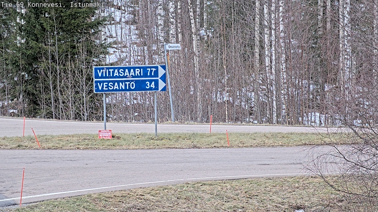 Kelikamerat Kuva Tie 69 Konnevesi, Istunmäki, Konnevesi, Keski-Suomi