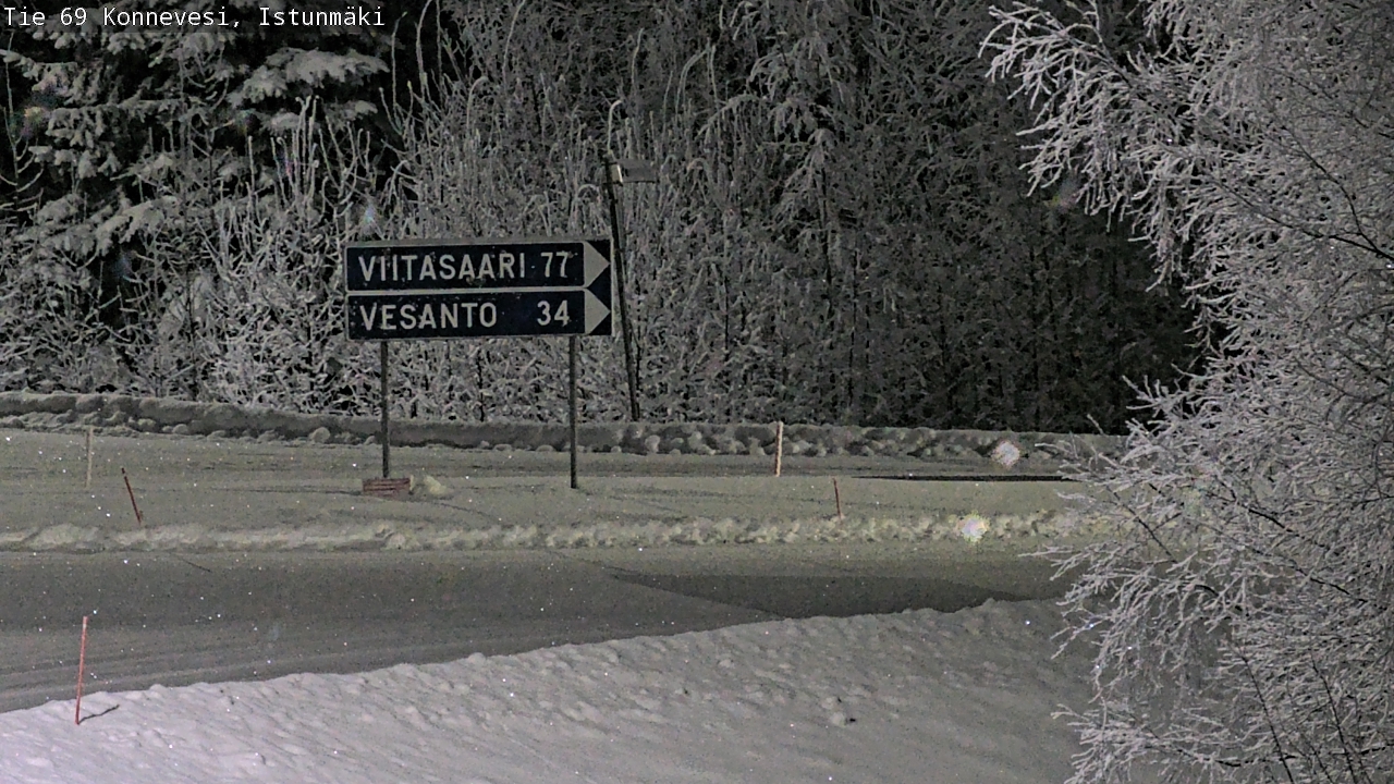 Kelikamerat Kuva Tie 69 Konnevesi, Istunmäki, Konnevesi, Keski-Suomi