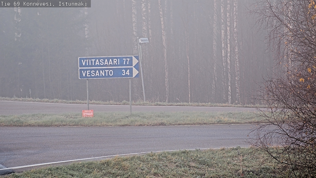 Kelikamerat Kuva Tie 69 Konnevesi, Istunmäki, Konnevesi, Keski-Suomi