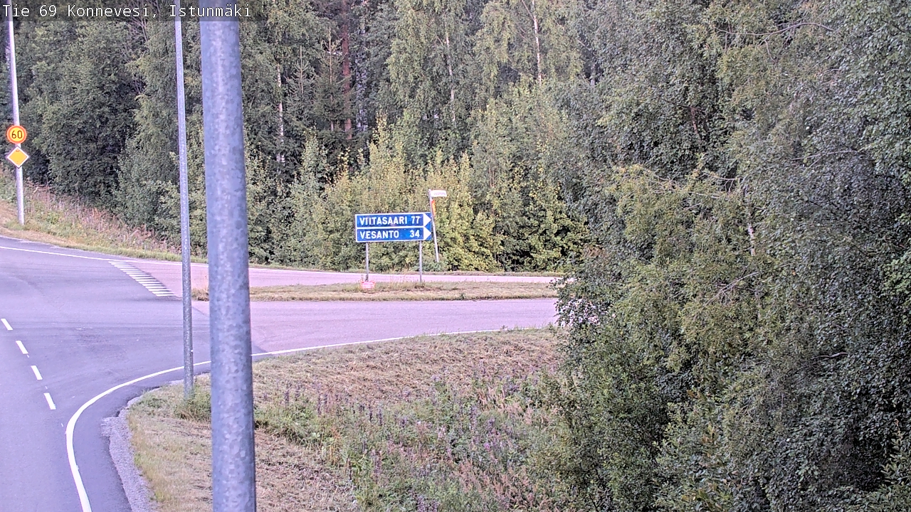 Kelikamerat Kuva Tie 69 Konnevesi, Istunmäki, Konnevesi, Keski-Suomi