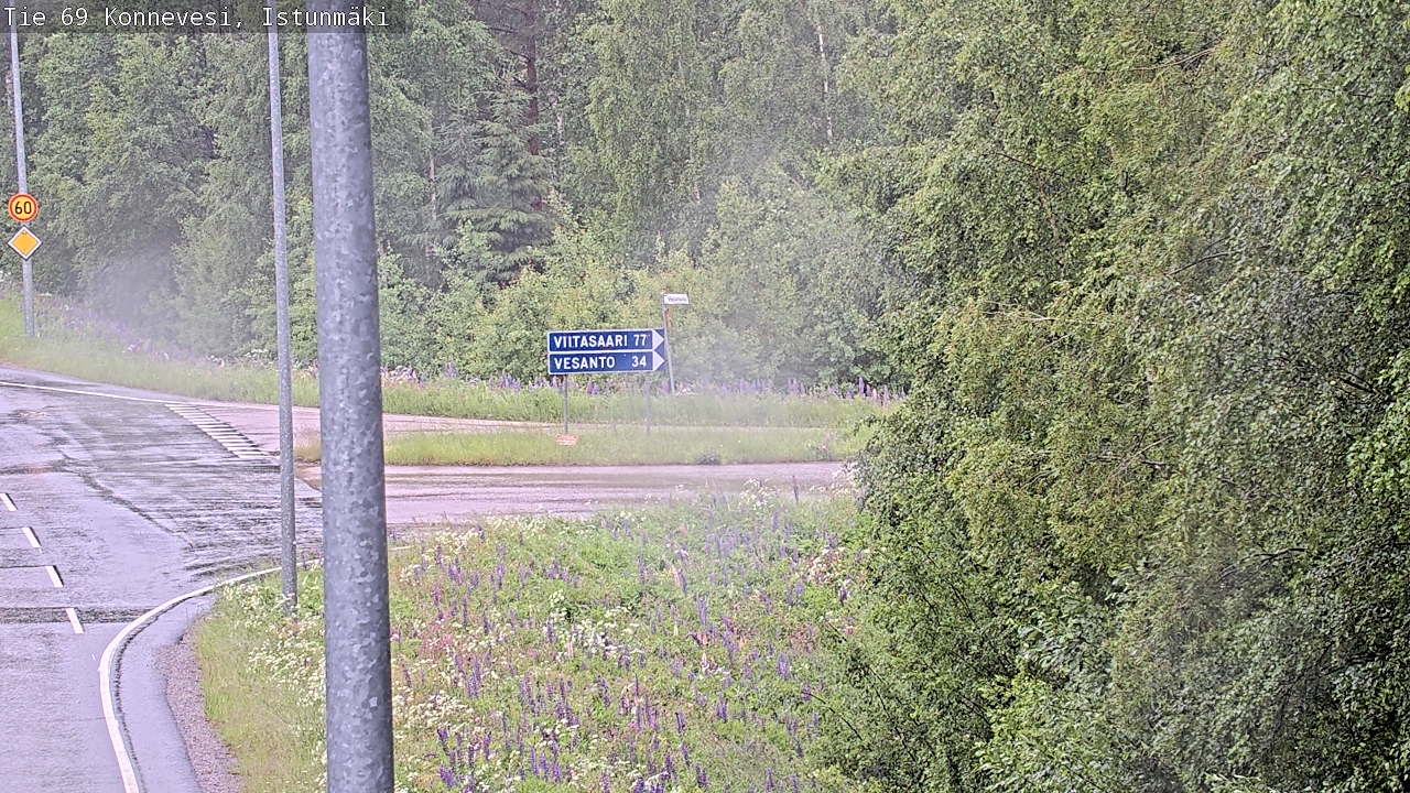 Kelikamerat Kuva Tie 69 Konnevesi, Istunmäki, Konnevesi, Keski-Suomi