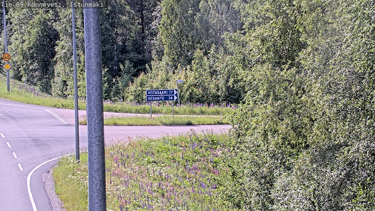 Kelikamerat Kuva Tie 69 Konnevesi, Istunmäki, Konnevesi, Keski-Suomi