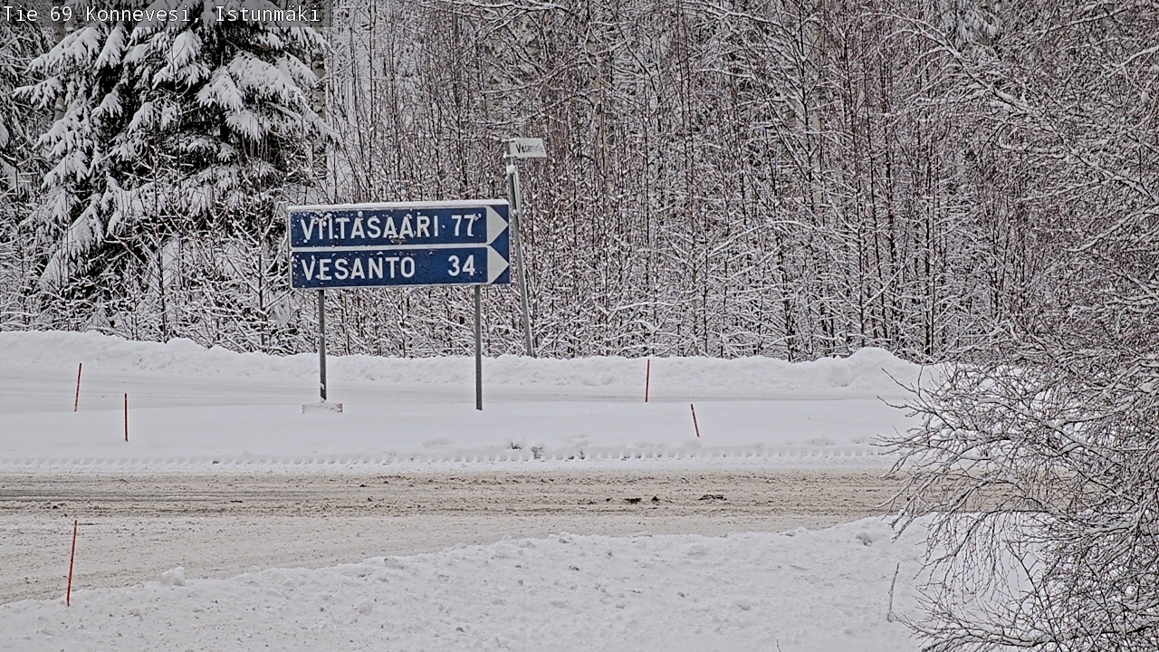 Kelikamerat Kuva Tie 69 Konnevesi, Istunmäki, Konnevesi, Keski-Suomi