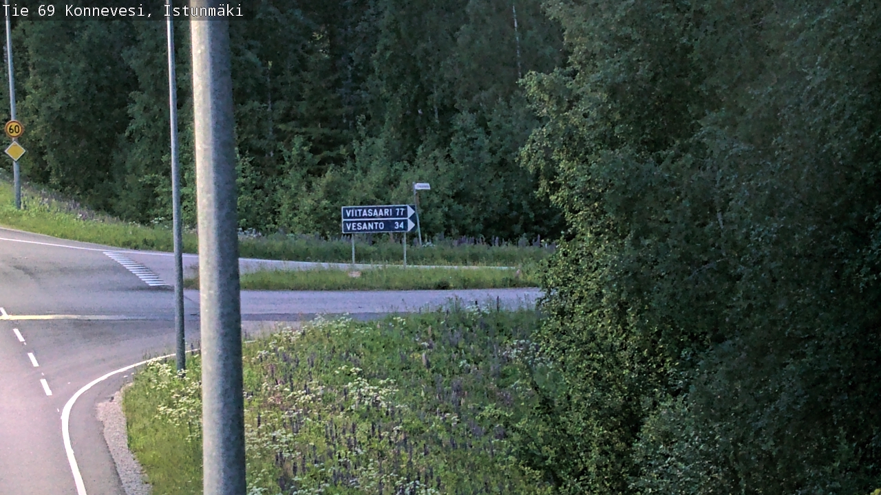Kelikamerat Kuva Tie 69 Konnevesi, Istunmäki, Konnevesi, Keski-Suomi