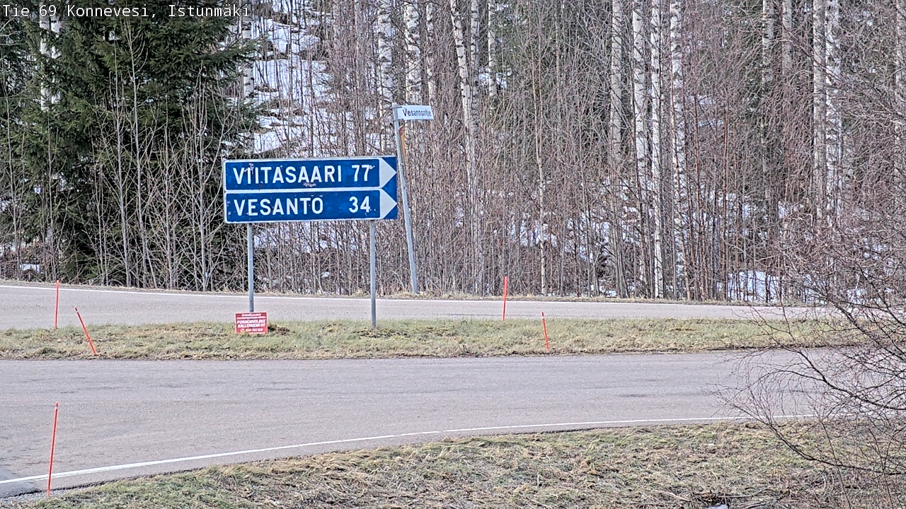 Kelikamerat Kuva Tie 69 Konnevesi, Istunmäki, Konnevesi, Keski-Suomi