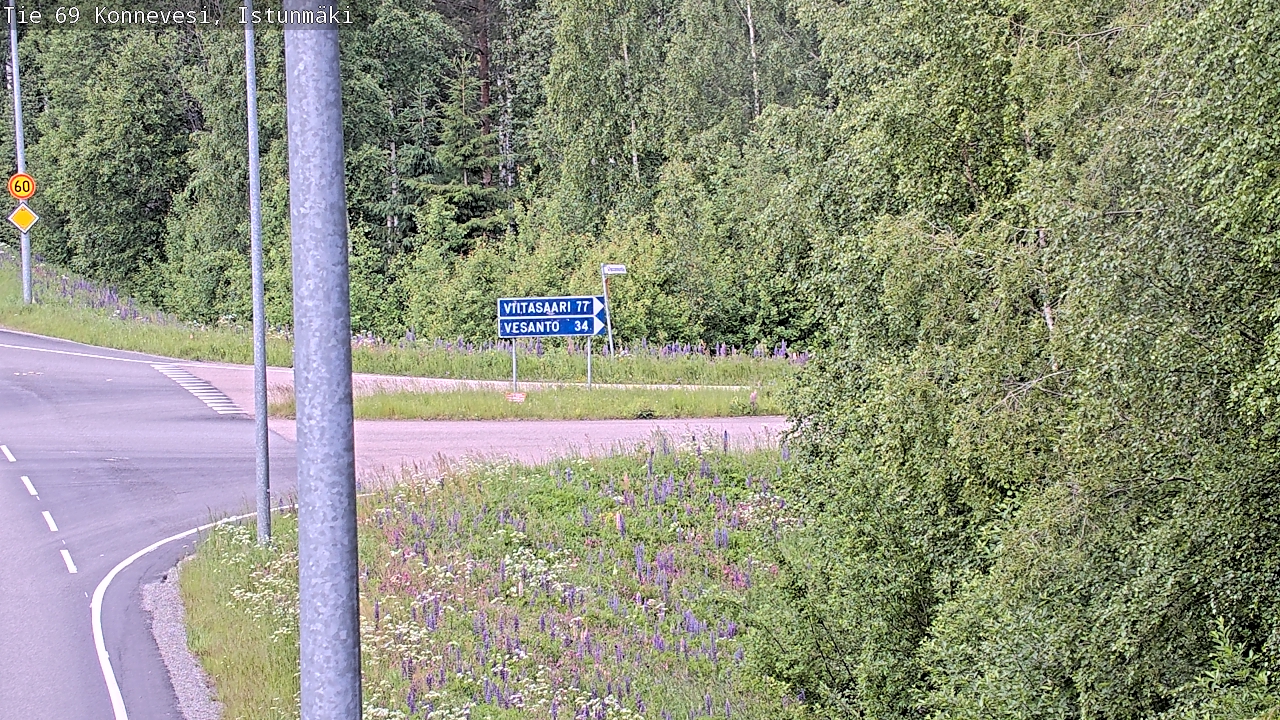 Kelikamerat Kuva Tie 69 Konnevesi, Istunmäki, Konnevesi, Keski-Suomi