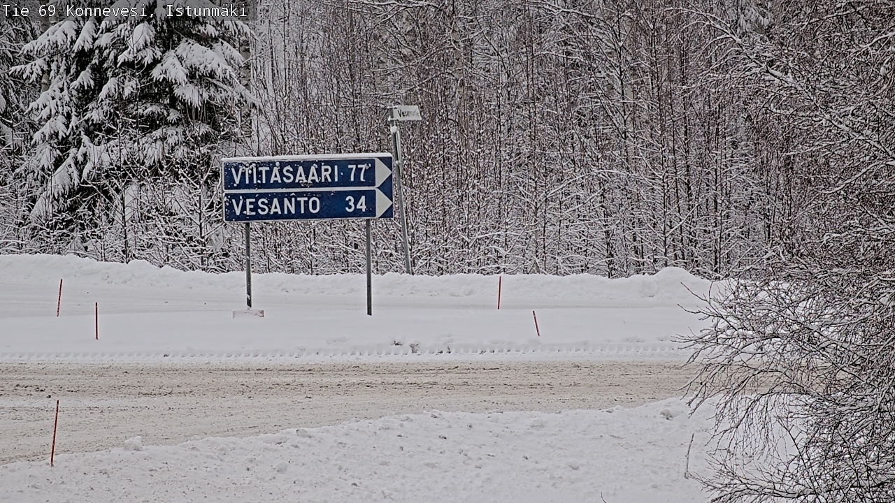 Kelikamerat Kuva Tie 69 Konnevesi, Istunmäki, Konnevesi, Keski-Suomi