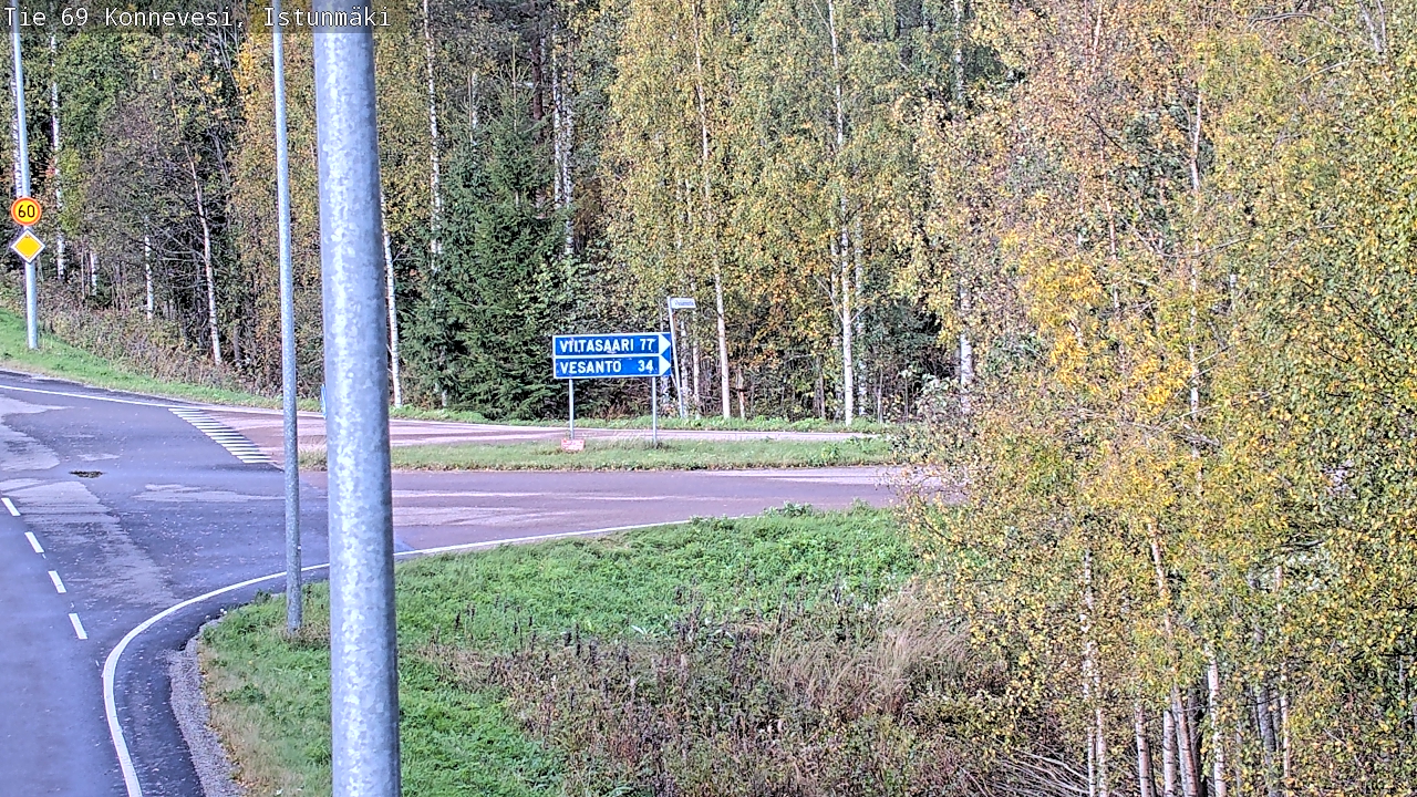Kelikamerat Kuva Tie 69 Konnevesi, Istunmäki, Konnevesi, Keski-Suomi