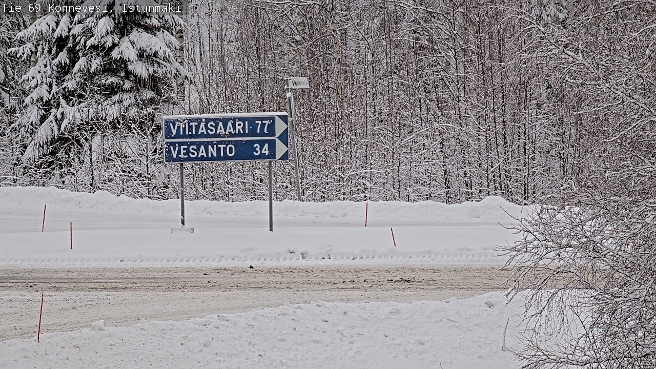 Kelikamerat Kuva Tie 69 Konnevesi, Istunmäki, Konnevesi, Keski-Suomi