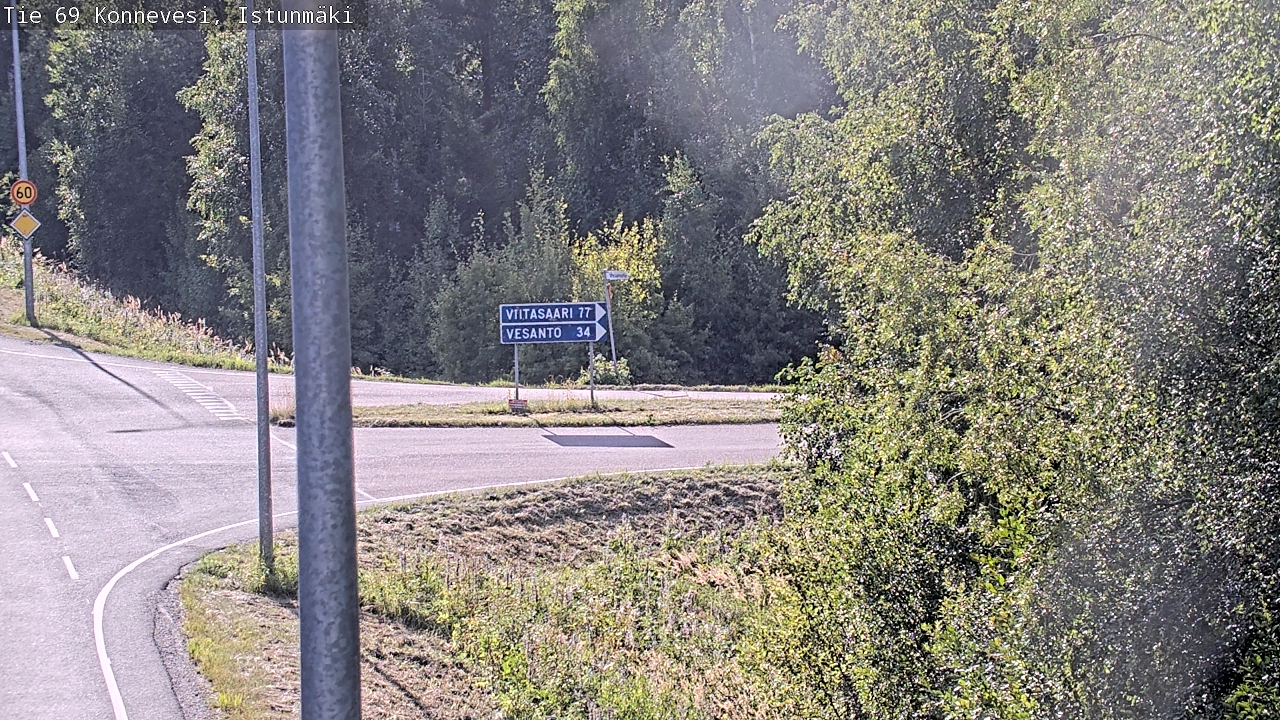 Kelikamerat Kuva Tie 69 Konnevesi, Istunmäki, Konnevesi, Keski-Suomi