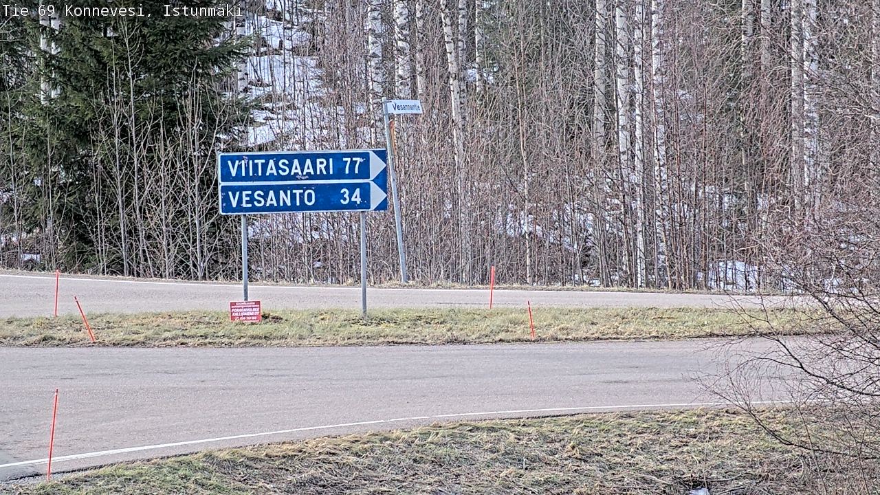 Kelikamerat Kuva Tie 69 Konnevesi, Istunmäki, Konnevesi, Keski-Suomi