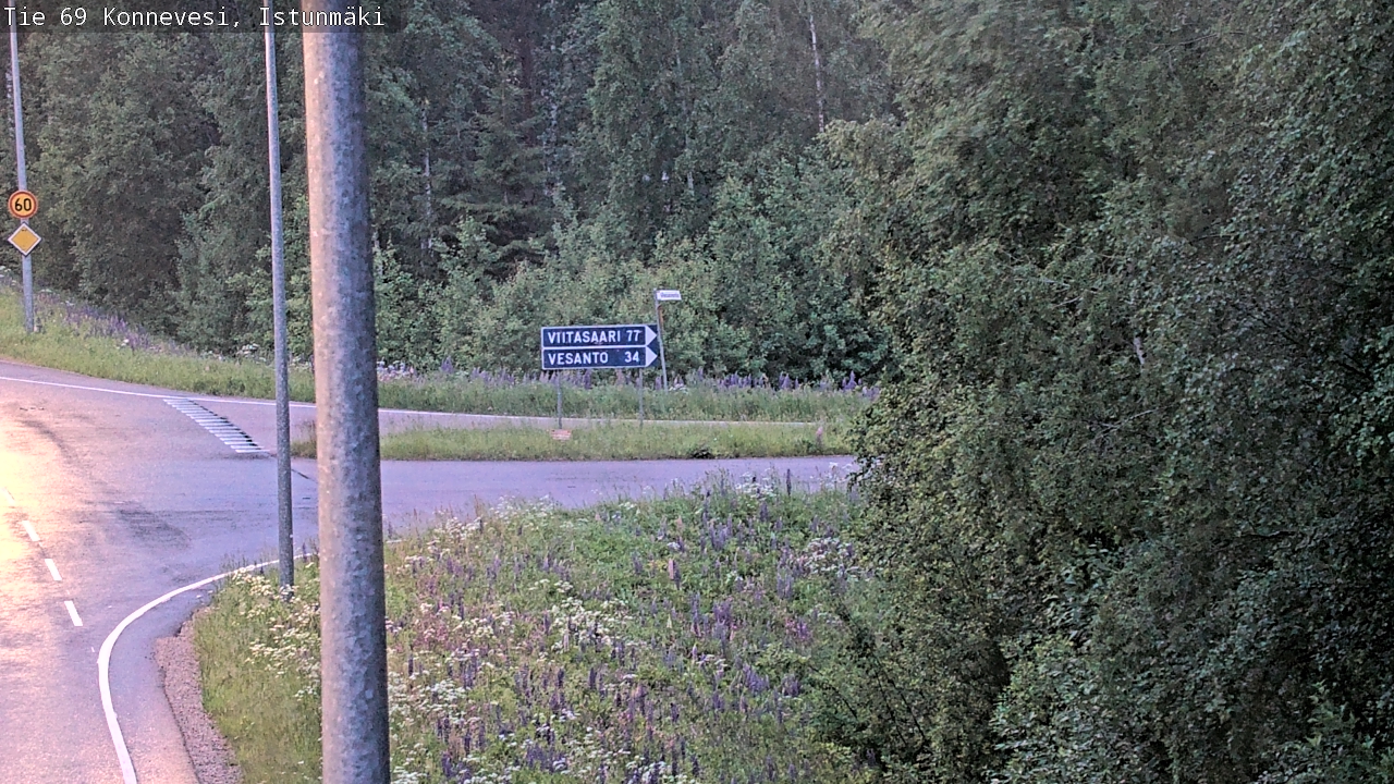 Kelikamerat Kuva Tie 69 Konnevesi, Istunmäki, Konnevesi, Keski-Suomi